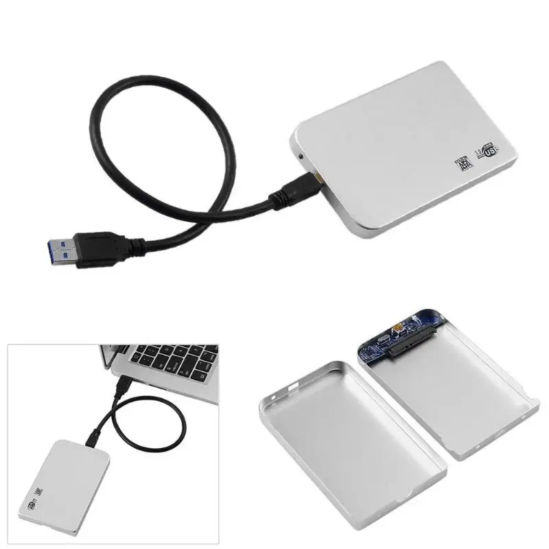 2.5 SATA to USB3.0 HDD Ŭ  ϵ ̺ ̽ SSD  HDD ڽ USB3.0 ̺ ˷̴ ձ ̽