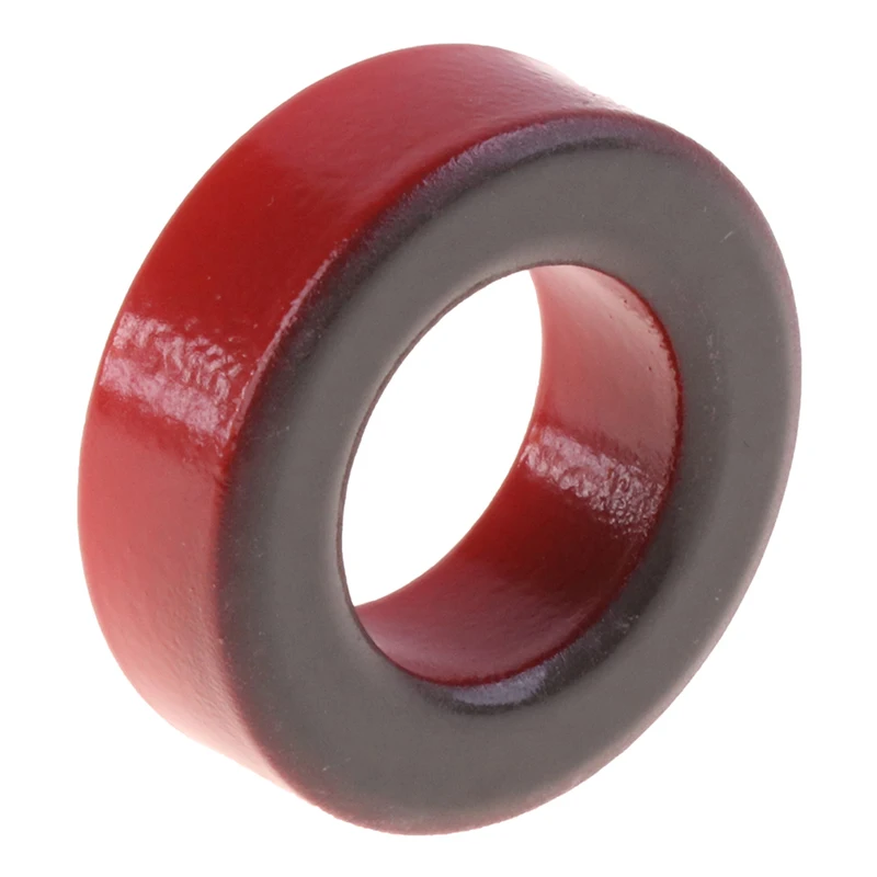 Ferrite Toroid Cores T130-2 Iron Ferrite Toroid Cores 33*20*11 mm For Inductors Iron powder Core Red Ring Low permeability