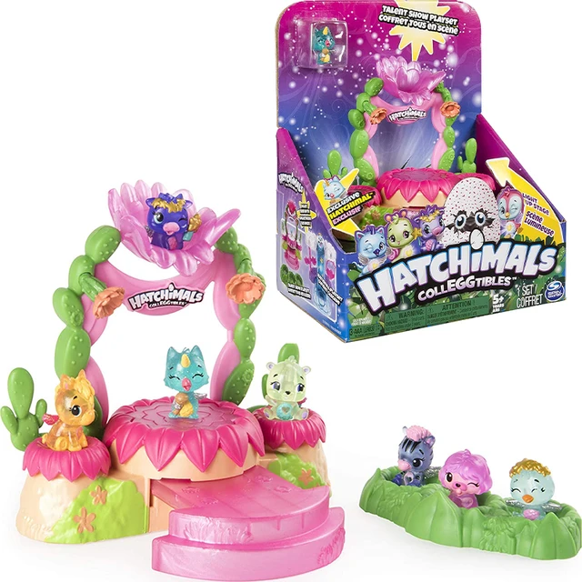 Hatchimals CollEGGtibles Hatchery Pet Nursery Playset Tropical Party Playset Girl Toy Set Collectible Surprise Gift Game House 6