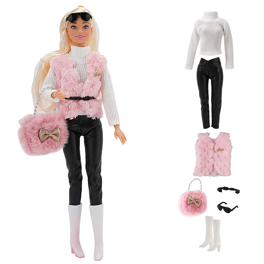Mattel Barbie Complete Looks – Conjunto De Ropa Y Accesorios Para Muñecas, Vestidos Y Complementos Modernos Para Mezclar Y Combinar, Apto Para Niños Desde 3 Años (Muñeca No Incluida)