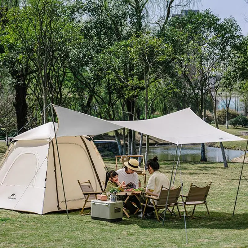 4 6 Person Family Cabin Tent 210x210x140cm Automatic Set Up Tent