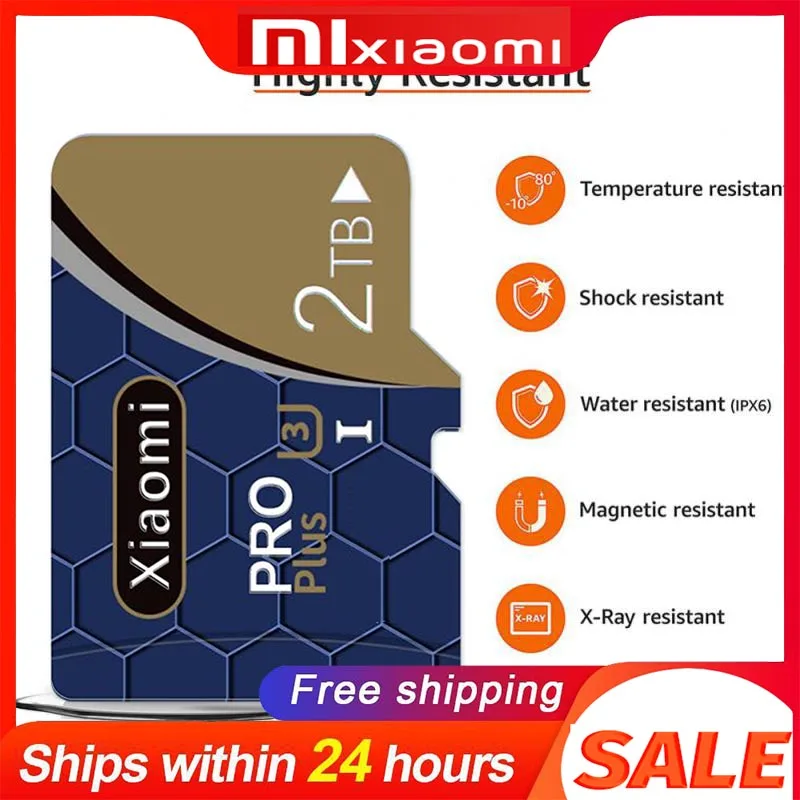 Xiaomi SD Card Memory Card TF/SD Card Class10 TF A1 V30 High Speed Flash TF Cards 2TB for Mobile Phone