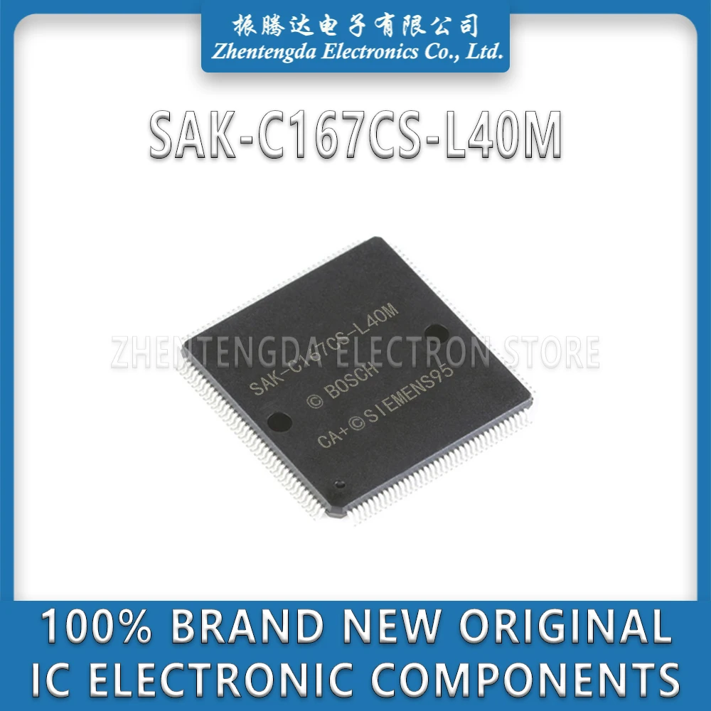 SAK-C167CS-LM SAK-C167CS-L40M SAK-C167CS SAK-C167 SAK-C167-LM C167 C167CS IC Chip QFP-144