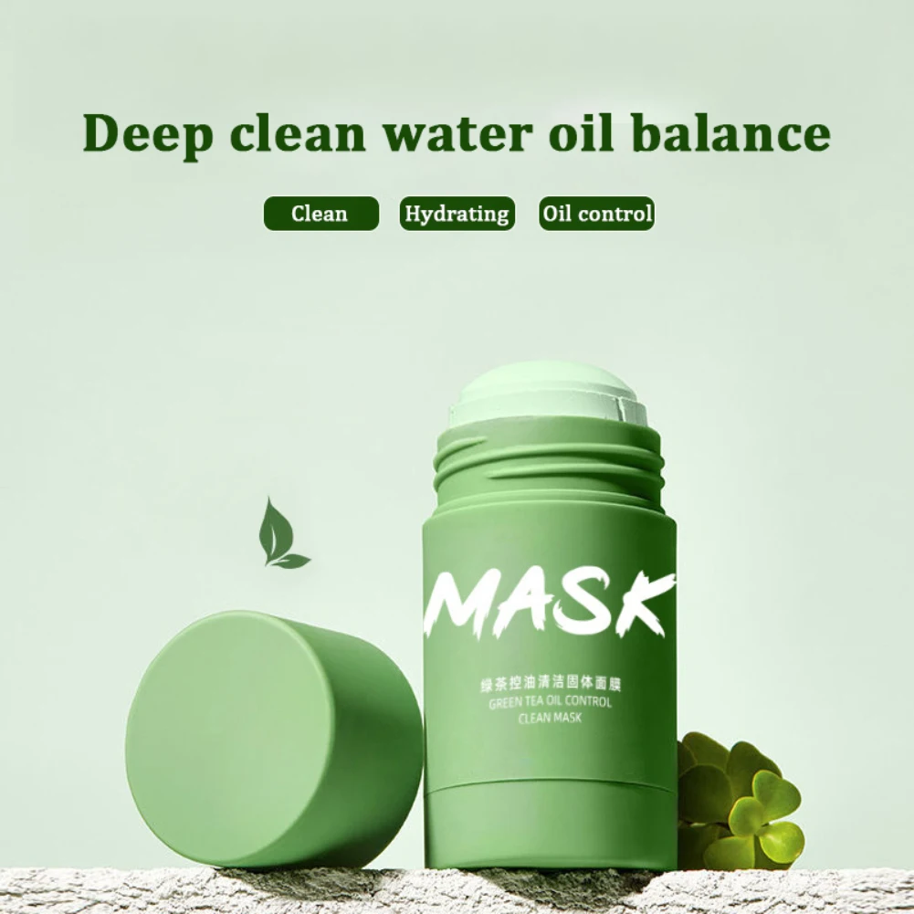 

1/3/5/10pcs Clean Face Mask Beauty Green Tea Clean Face Mask Cleans Pores Dirt Moisturizing Hydrating Whitening Skin Care TSLM1