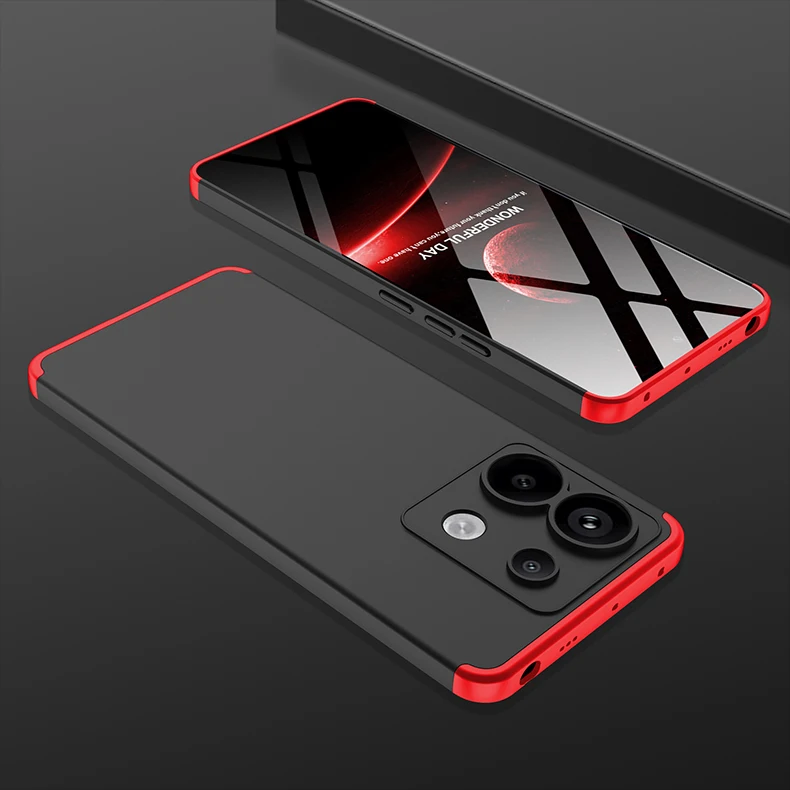 Case For Xiaomi Redmi Note 13 Pro Plus Shockproof Armor Protective Matte Hard Pl