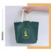 StoBag 25pcs Non-woven Tote Bags Shopping Fabric Portable Color Eco-friendly Storage Reusable Large Pouch Custom Logo(Extra Fee) 6