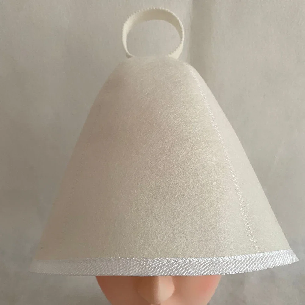 Pure Wool Felt Sauna Hat Russian Banya Cap For Saunahut Bath Shower House Head Protection Sauna Vaporarium Accessories sauna hats