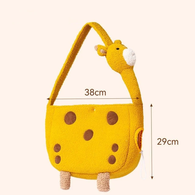 Portable Carrier Giraffe Shaped Bag For Small Dog Cat Outdoor Dog Walk Travel Bag Pet Supplies Pet Comfortable Shoulder Bag 4