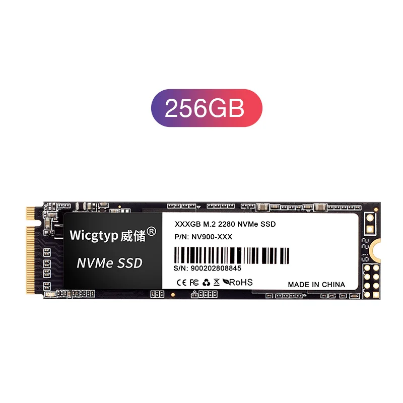 M.2 NVMe PCIe Gen 3.0x4 SSD 128gb 256gb 512GB For Laptop NVME M2 2280 SSD 1TB 2TB Internal Solid State Drive Hard Disk MSI Asro internal ssd