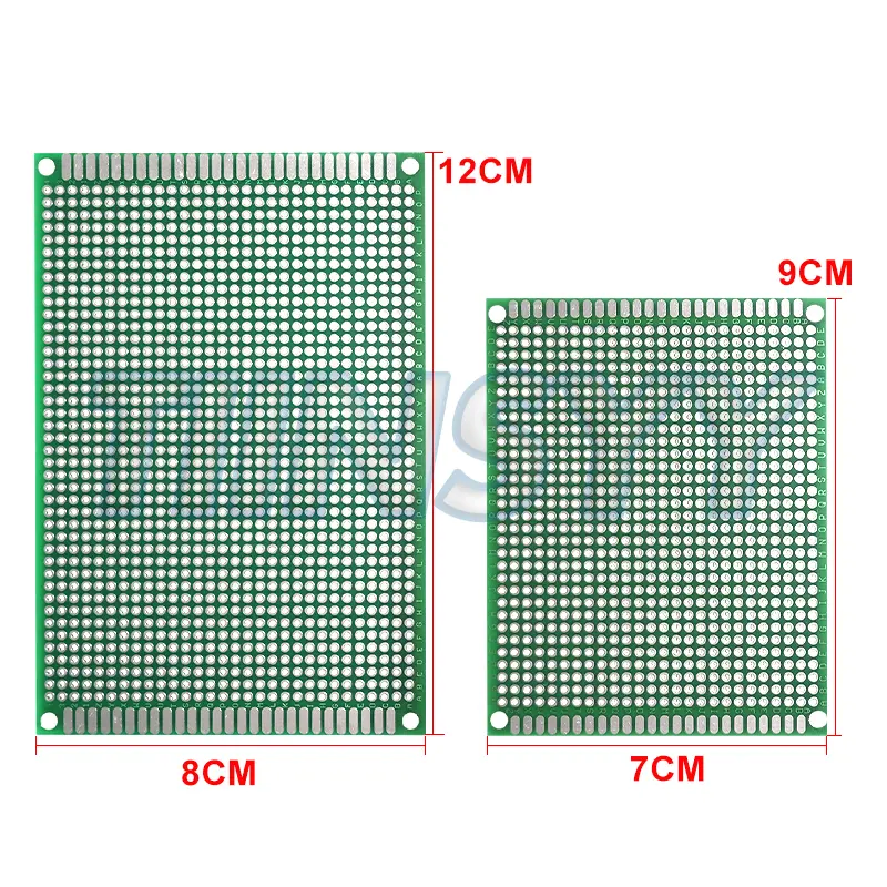 9x15 8x12 7x9 6x8 5x7 4x6 3x7 2x8 cm Double Side Prototype Diy Universal Printed Circuit PCB Board Protoboard For Arduino - Image 3