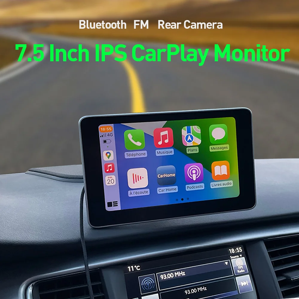 CAMECHO Carplay Inalambrico Android Auto,10,26 Pulgadas Pantalla