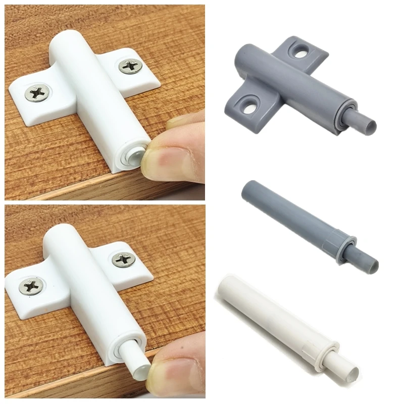Magnetic cabinet catches door closer door catches magnetic cabinet latches cabinet door latch door stops cabinet door stop cabinet door buffer 1pc/2pcs Heavy Door Closer Damper Kitchen Cabinet Door Drawer Soft Closer Damper Quiet Close Silencer Buffers + Screws