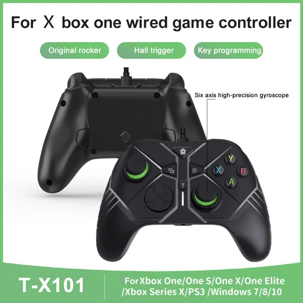 Wired Gamepad Console Handle USB Computer Handle PC Universal Eat Chicken  Gamepad Wired Handle For X Box One Controller - AliExpress