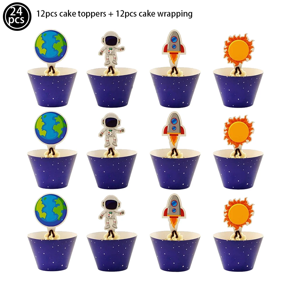 Tovaglia Compleanno Spaziale - Astronauta Pianeti, 130x220cm, Plastica Lavabile