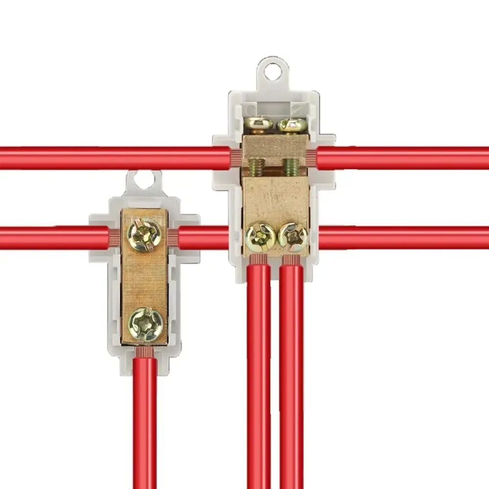 Description Picture 6 of itemHigh Power Branch Terminal Quick Wire Connector Terminal T-type Wiring Terminal Locking Quick Crimp Electrical General Connector