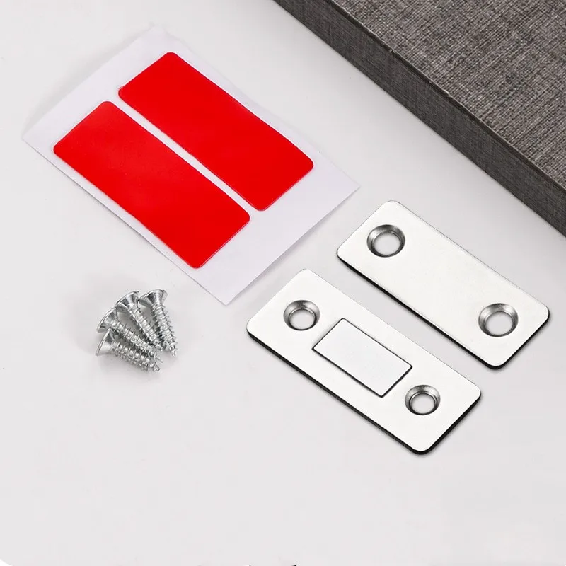Magnetic Door Closer Cabinet Door Catches Furniture Doors Magnet Latchs Cupboard Ultra Thin magnetic door stopper