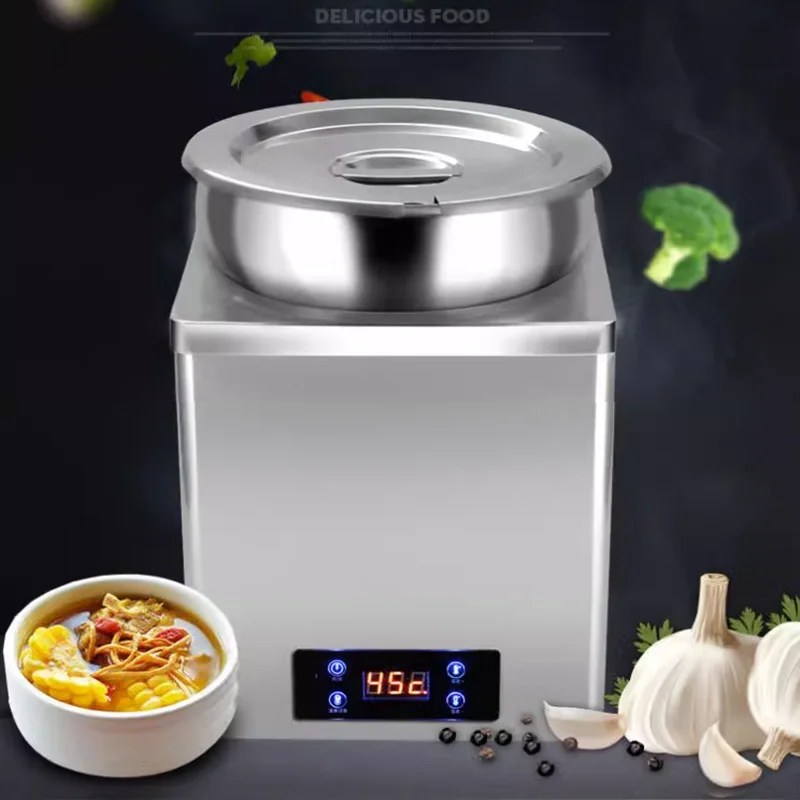 3L/7L Tapioca Pearl Warmer Machine Boba Insulation Pot for Milk Tea Shop Stainless Steel Food Warmer Pearl Cooker