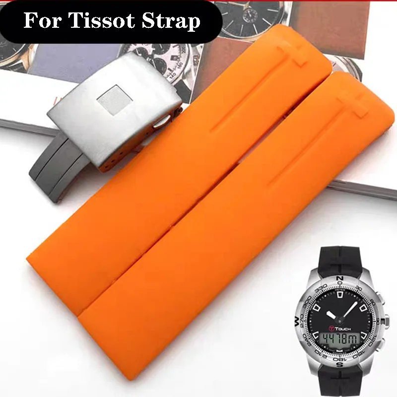 Wholesale High Quality Leather Watch Wristband T055.417.16.017.01_K0003784