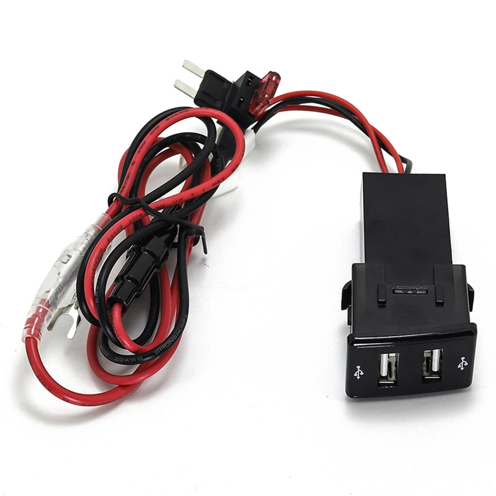 

Charger Adapter Car Charger Car Accessories DC12V -DC24V For Isuzu D-MAX MU-X V-Cross USB Charger High Quality