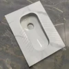 Good quality bathroom sanitary ware toilet bowl bathroom wc sintered stone marble squatting wc pan toilets 1