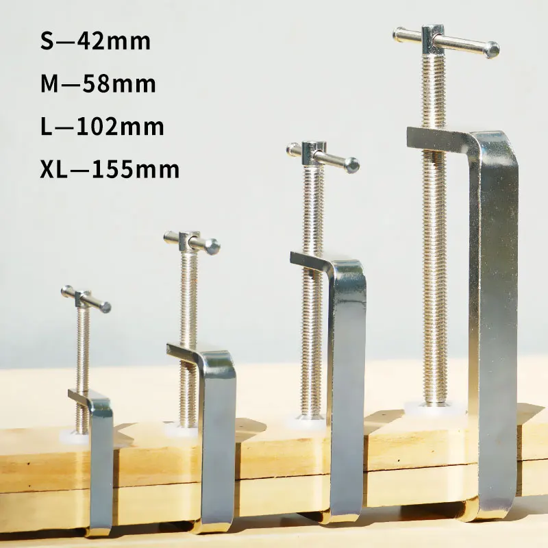 Gtype Woodworking Clamp Heavy Duty Adjustable Diy Metal Pressing Plate