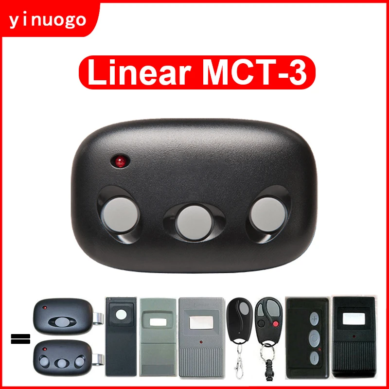 For Linear Megacode MCT 3 DNT00089 Remote Control 318MHz Replacement