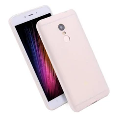 Frosted Soft Silicone Protective Back Cover for Redmi 5 Plus (WHITE)