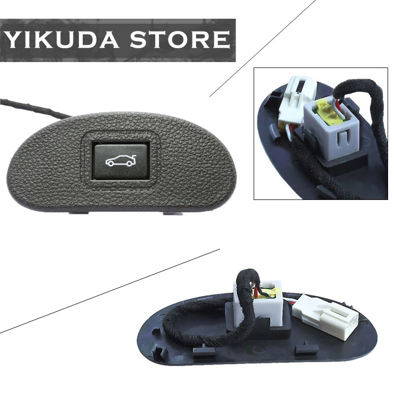 Car Trunk Lid Electric Unlock Push Button DC 12V For Hyundai Escape