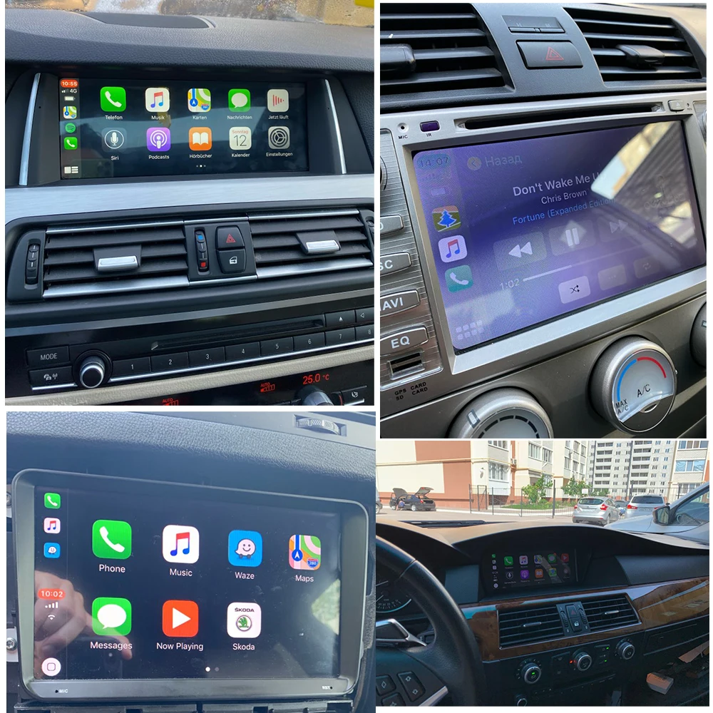 ZJCGO  Ʈ ũ  ī÷  ȵ̵  ̼ ÷̾ USB  CarPlay ƽ, ȵ̵ Apple ׺̼