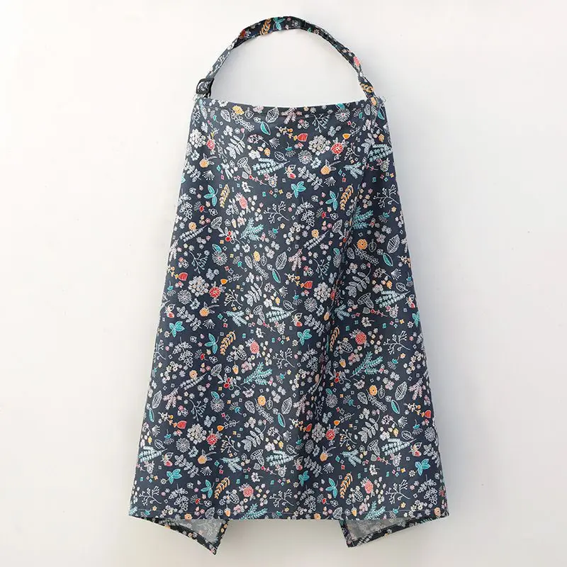 Breastfeeding Cover Breathable Cotton Nursing Cloth Cloud Print Outing Breastfeeding Towel Feeding Cover Cape Nursing Apron