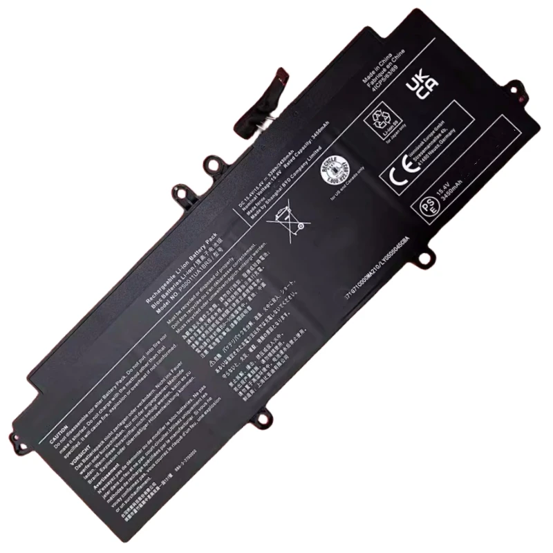 

New PS0011UA1BRS Laptop Battery 15.4V For Toshiba Dynabook Portege X30L X30L-J PCR12U PCR10A-009003 PCR10T-04N00X PCR10L-13L011