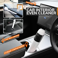 Cordless Handheld Vacuum Cleaner for Laptop & Car,Portable & Multifunctional,USB Rechargeable,Strong Suction,White 2