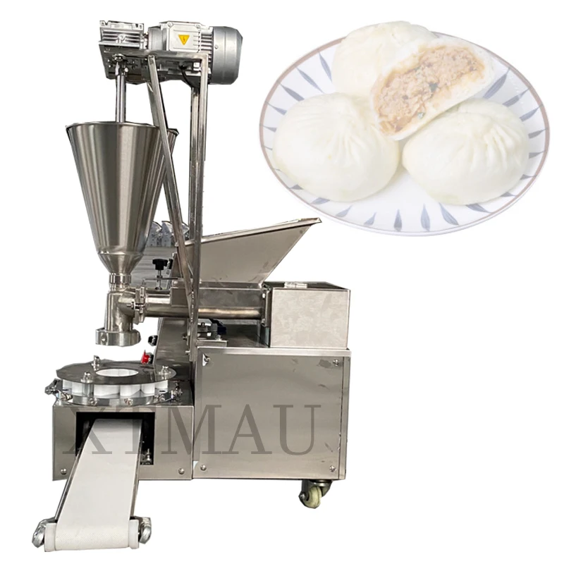 

0-3000Pcs/h Commercial Automatic Stuffing Bun Machine Stuffed Bun Maker Momo Baozi Filling Making Machine For Canteens