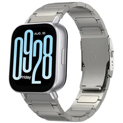 Luxury Titanium Strap - Quick Release Watchband Bracelet for RedMI Watch 5 (Titanium)