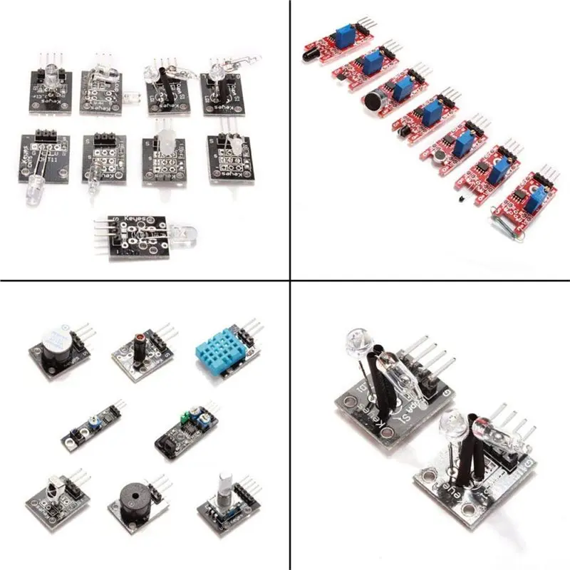 【THANKSGIVING DAY】37-In-1 Sensor Module Kit For Arduino MCU - Comprehensive Starter Set For Electronics Enthusiasts image 5