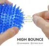 Fetch Spike Balls TPR Training Sounding Toys for Pet Small Dogs Puppy Rubber Bright Colors Chew Teething Tooth Cleaning Toys 3