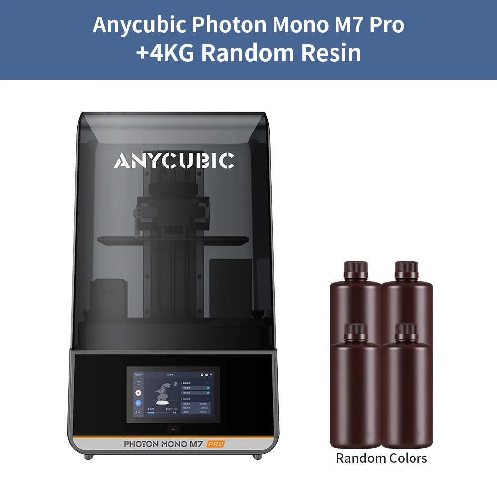 ANYCUBIC Photon Mono M7 Pro 14K + 10.1 インチ LCD 樹脂モノラル