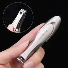1pcs Nail Clipper Trimmer With Nail File Professional Cutter Milling For Manicure Nails Accessories Cuticle Remove Tools NF1557