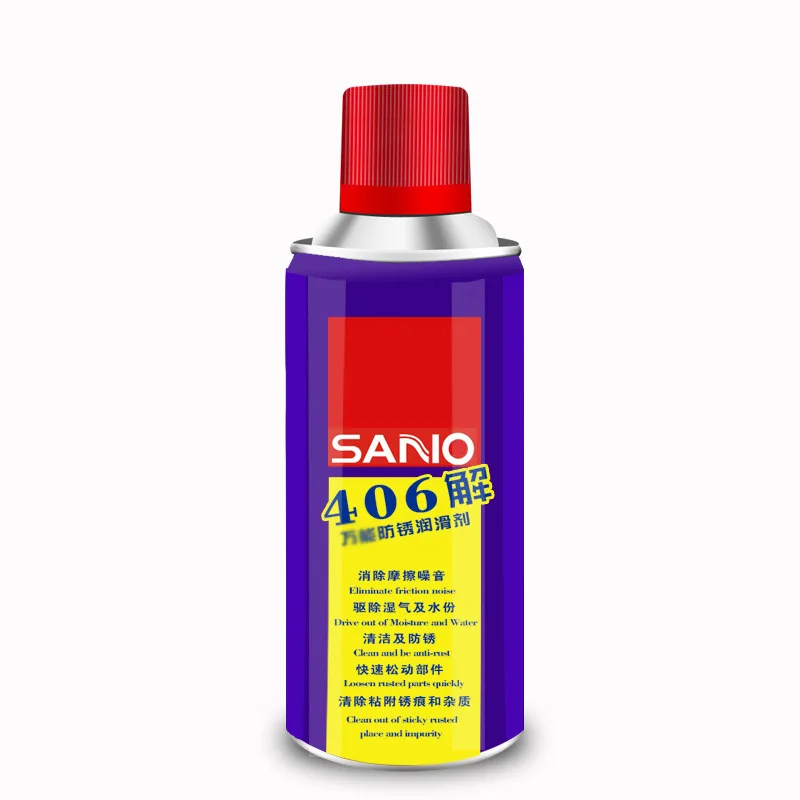 400ml Rust Inhibitor Rust Remover Derusting Spray Car Maintenance Cleaning Metal Chrome Paint Clean Anti-rust Lubricant