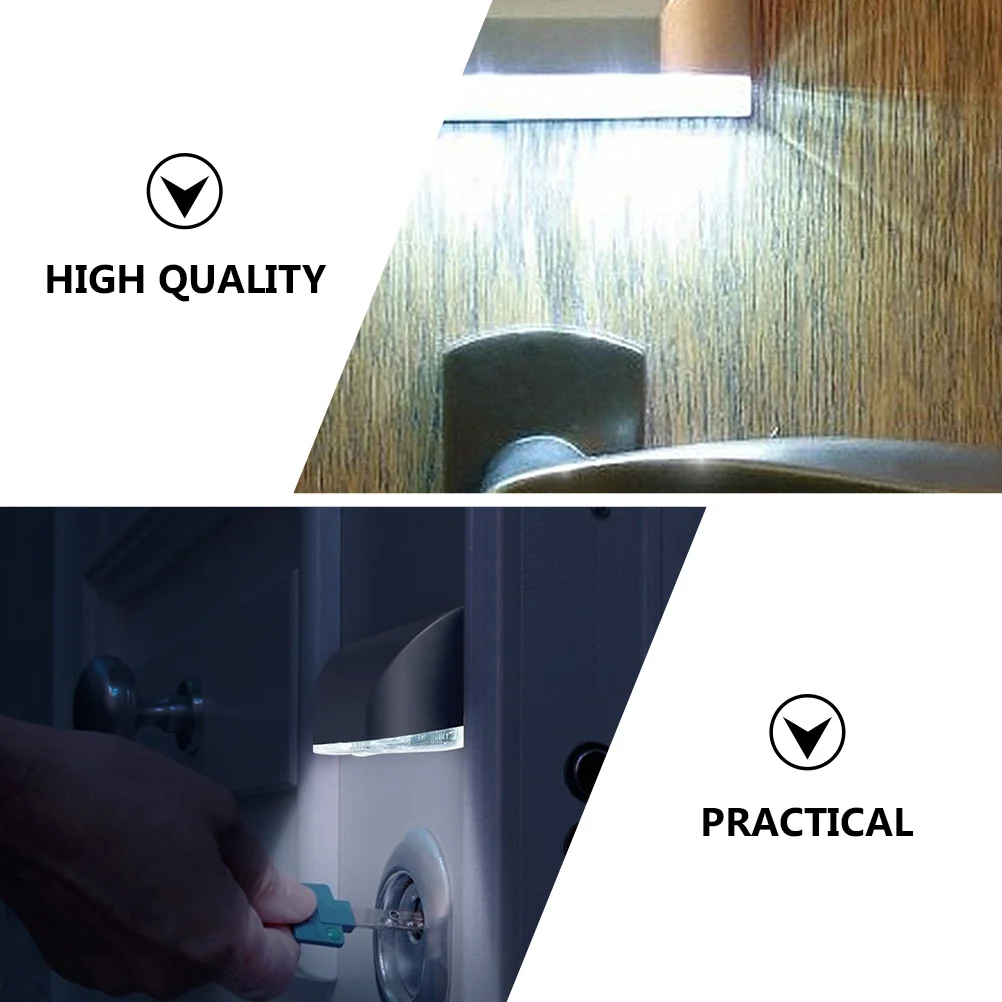 Induction Light Door Lock LED Lamp Night for Stairway Auto Keyhole Sensor Motion