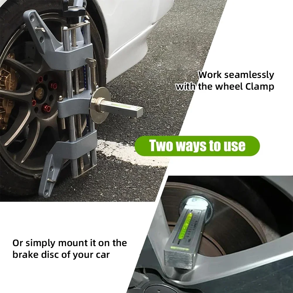 Automobile 4-wheel Positioning Magnetic Level, Wheel Camber, Adjustable Magnetic Gauge thumbnail 3