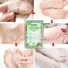 

20PCs=10Pair Peeling Feet Mask Exfoliating Scrub Pedicure Spa Socks Foot Care For Heels Remove Dead Skin Whitening Foot Patch