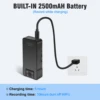 Vandlion A50 Digital Video Wireless Camera Full HD 1080P Night Vision WiFi Remote Control Rotating Cam Sports DV with Back Clip 4