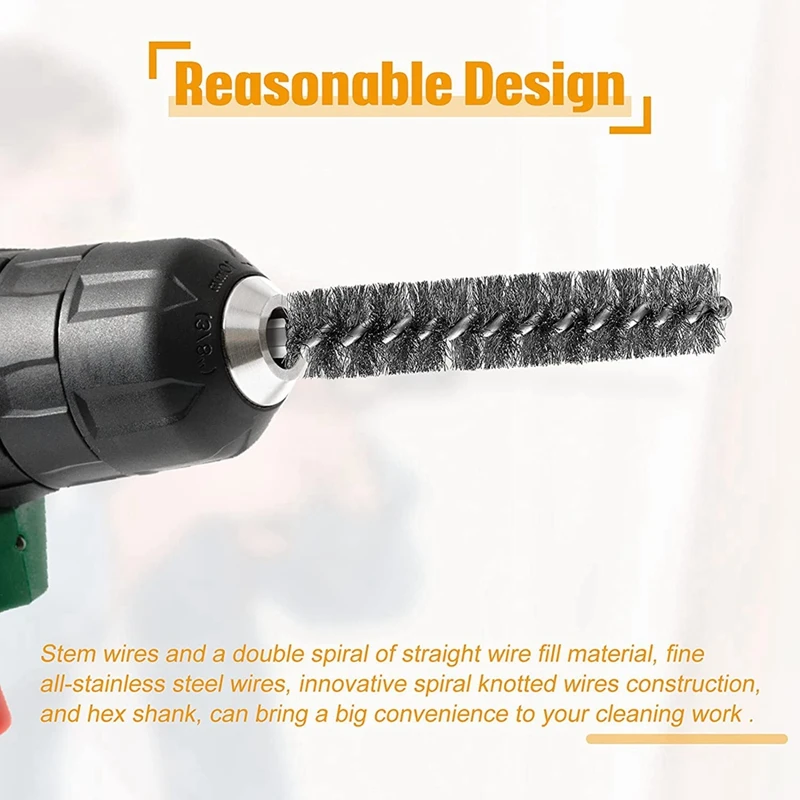 Рисунок 5 - щётка из нержавеющей стали с шестигранным