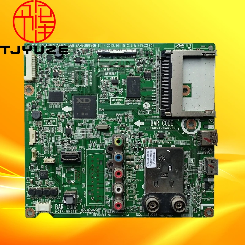 

Good Test For 42LN543V Main Board 42LN5406 42LN540V 47LN5406 47LN540V 47LA6130 50LN540 55LN5400 Motherboard EAX64891306