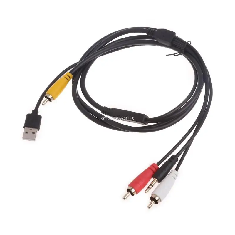

Digital to Analog Aux Converter Cable Digital Optical to RCA & 3.5mm AUX Converter Cord for HDTV Home Multimedias Dropship