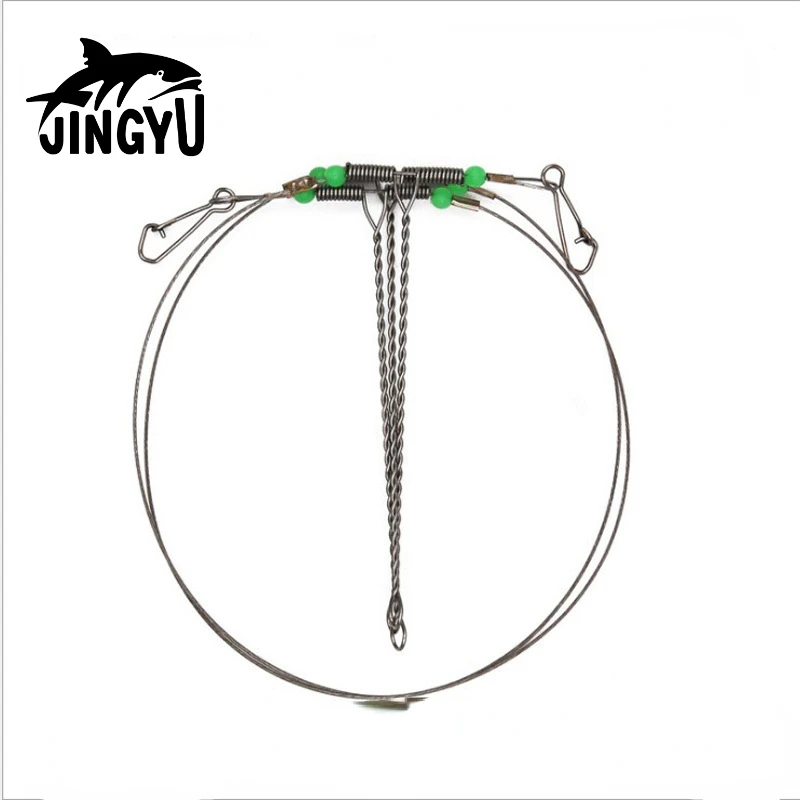 

Luminous Sea Water Fishing Steel, Herring Wire, Anti-winding Balance Bracket, Hooks Rig, Rigging Tackle, 100cm