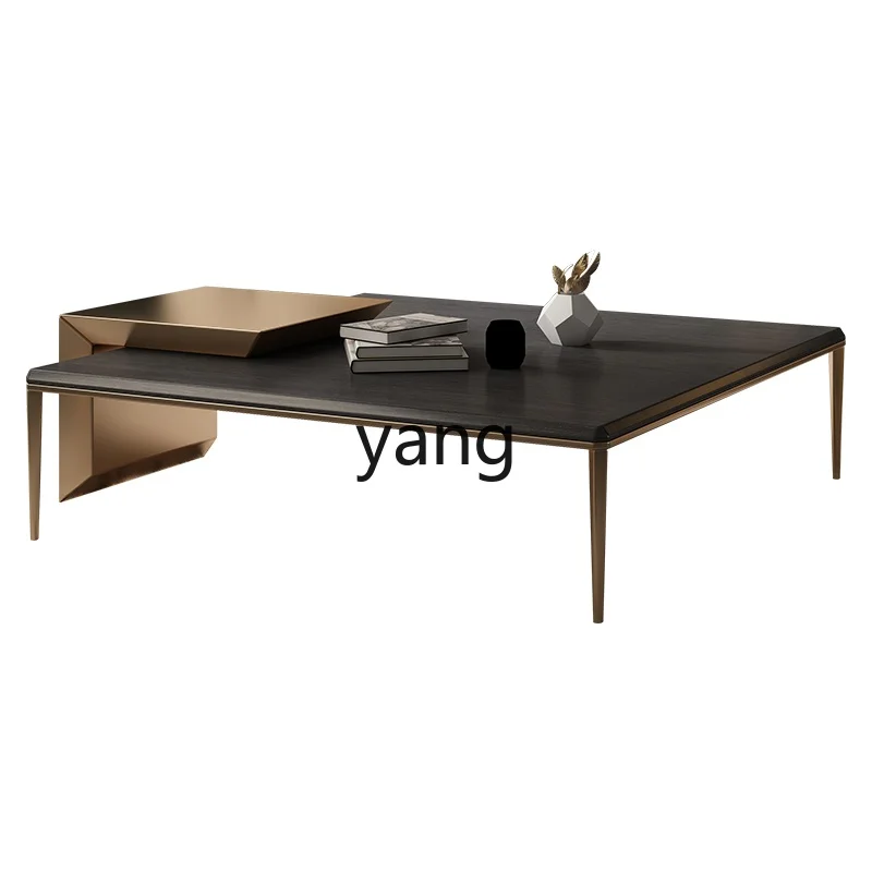 

Yhl Coffee TV Cabinet Combination Luxury Living RoomTable Modern TV Cabinet and