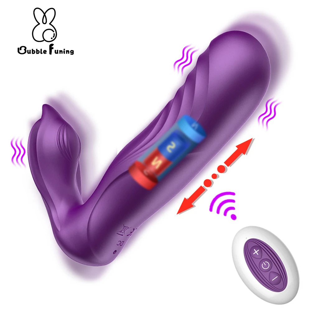 2022 Thrusting Wearable Vibrator for