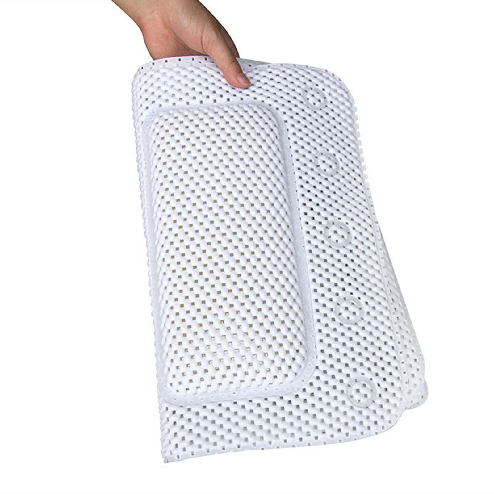 Full Body Bath Pillow Cushion Tub Spa Bathtub Bethroom Pillow Non Slip Mat Pad